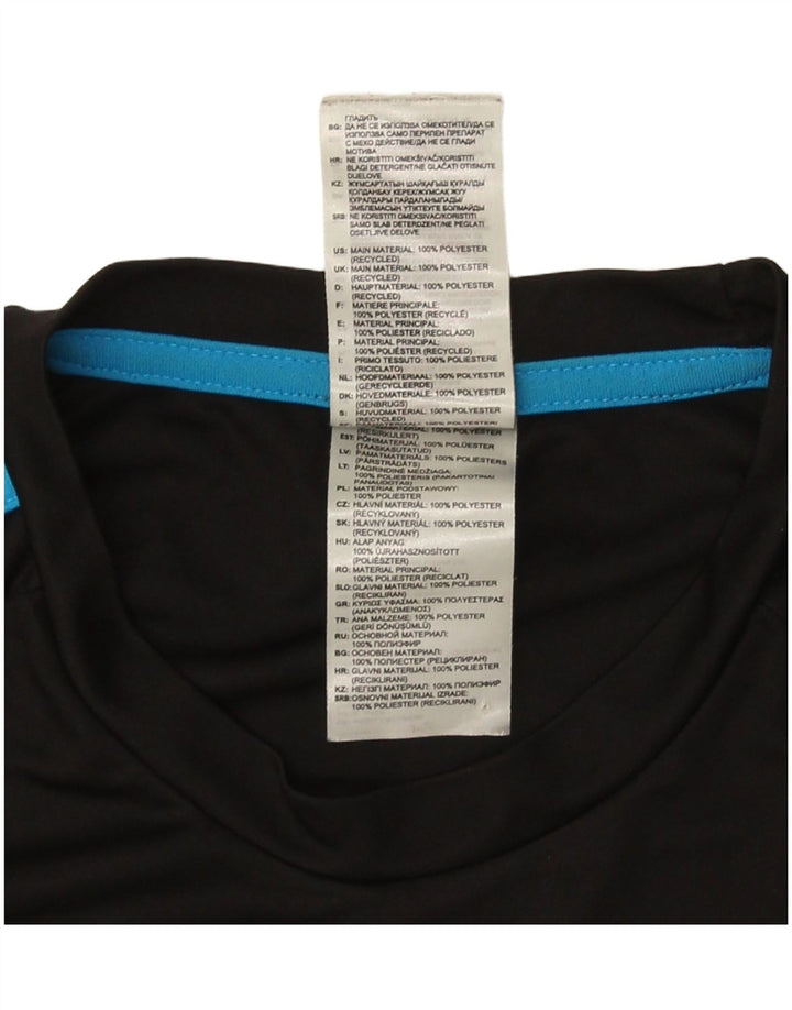 Adidas Hombre Camiseta Top Small Negro Poliéster
