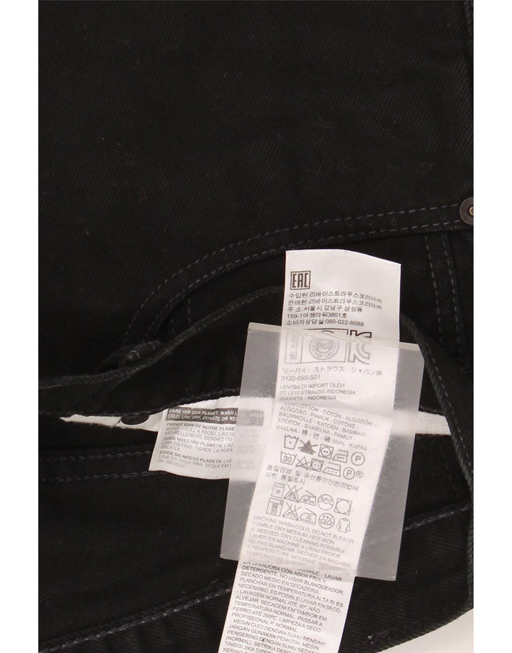 Levi's Jeans Bootcut para hombre W34 L30 Algodón negro