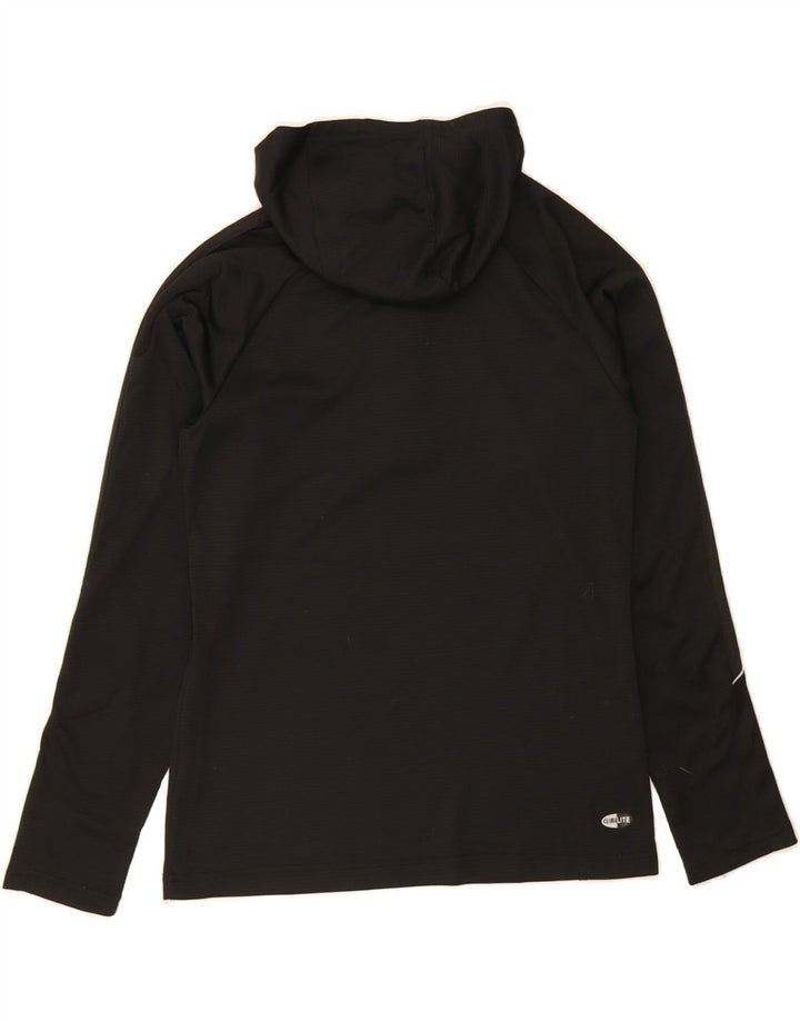 ADIDAS Womens Clima 365 Zip Neck Pullover Tracksuit Top UK 10 Small  Black Vintage Adidas and Second-Hand Adidas from Messina Hembry 