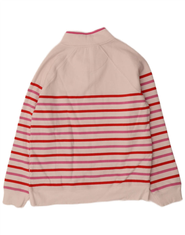 Crew Clothing Sudadera para mujer Jumper UK 12 Mediano Rayas multicolores