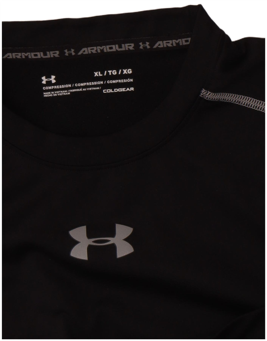 Under Armour Camiseta De Compresión Manga Larga Hombre XL Negro