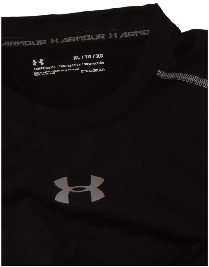 Under Armour Camiseta De Compresión Manga Larga Hombre XL Negro