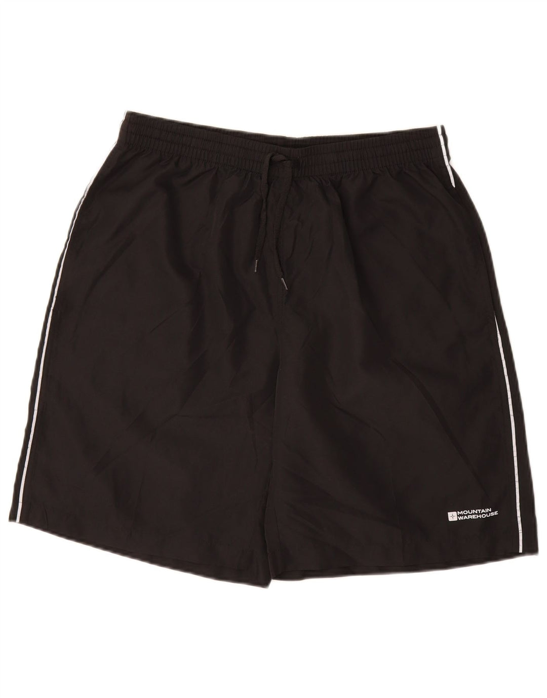 MOUNTAIN WAREHOUSE Pantalones cortos deportivos para hombre Poliéster negro mediano
