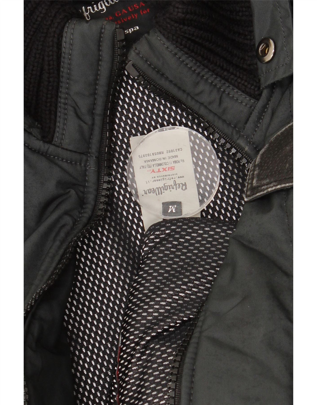 REFRIGIWEAR Chaqueta acolchada para hombre UK 38 Medium Black Nylon