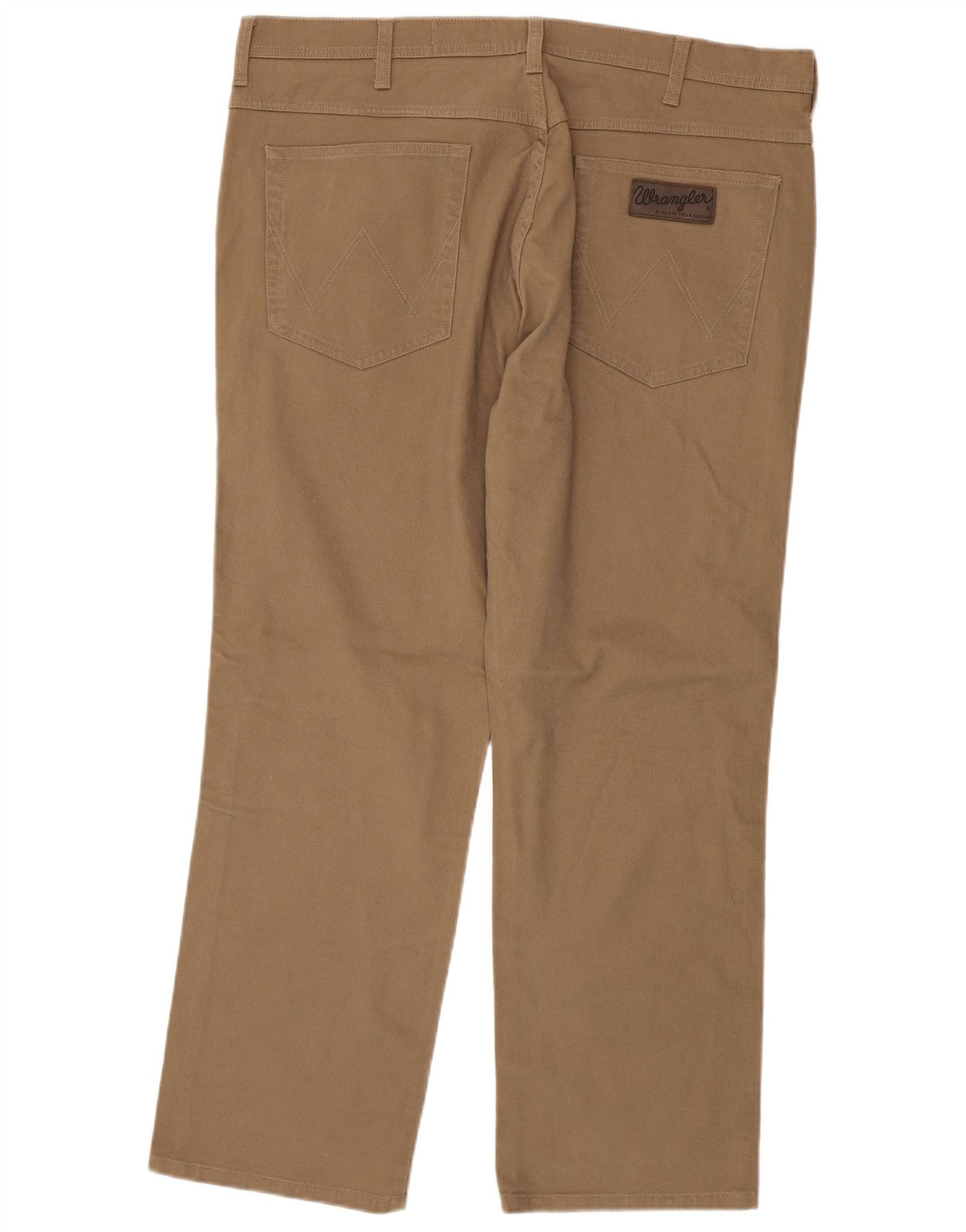 WRANGLER Pantalones casuales rectos elásticos Arizona para hombre W40 L30 Marrón