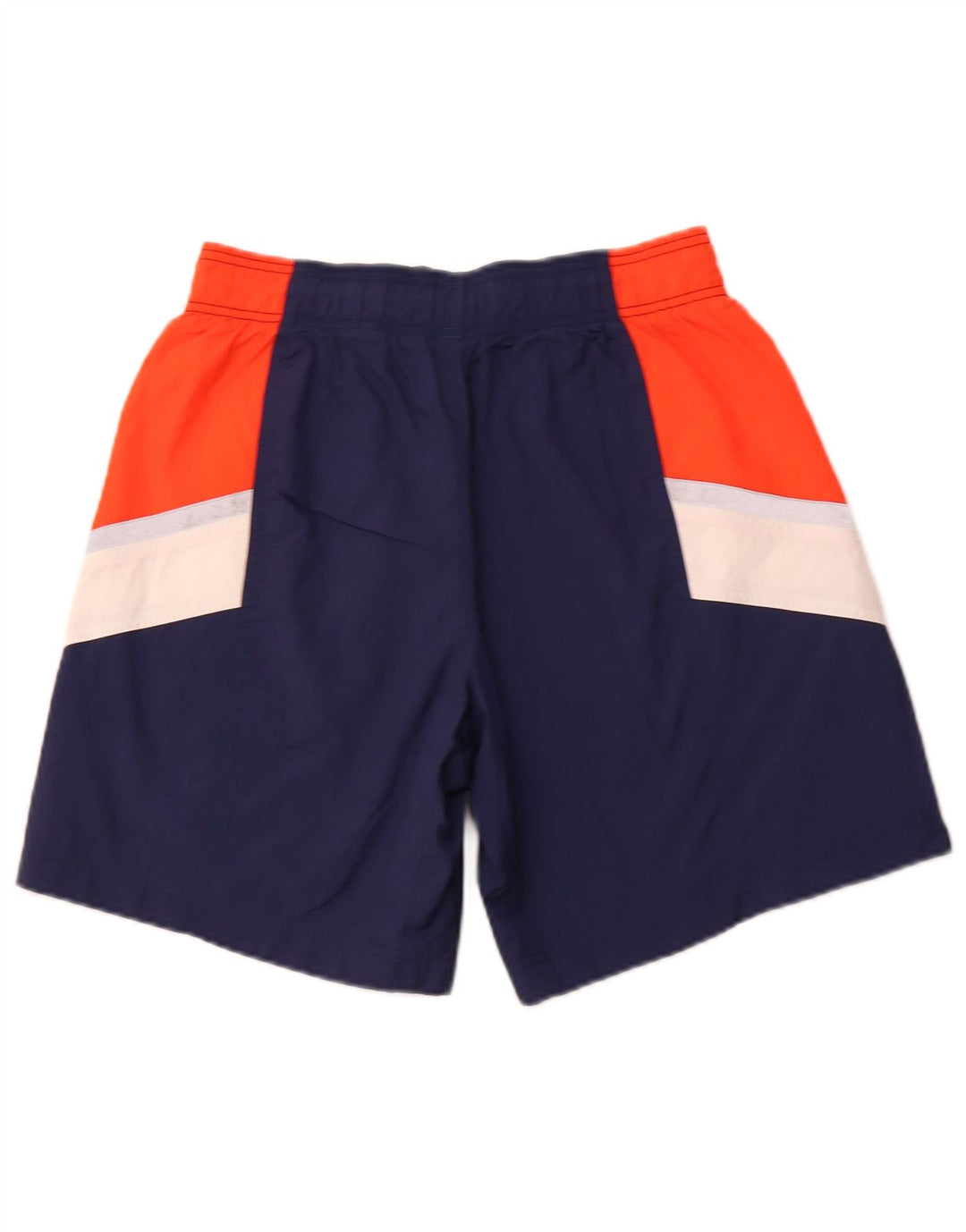 NIKE Shorts deportivos para hombre Poliéster color block azul marino mediano