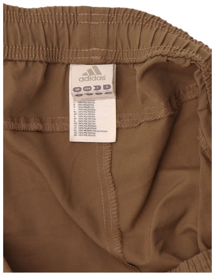 Pantalones cortos deportivos con gráficos Adidas para hombre Poliéster marrón medio