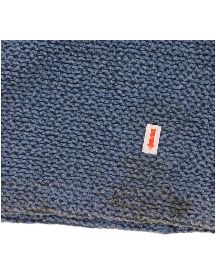 WEIRD FISH Sudadera para mujer Jumper UK 44 Algodón azul medio