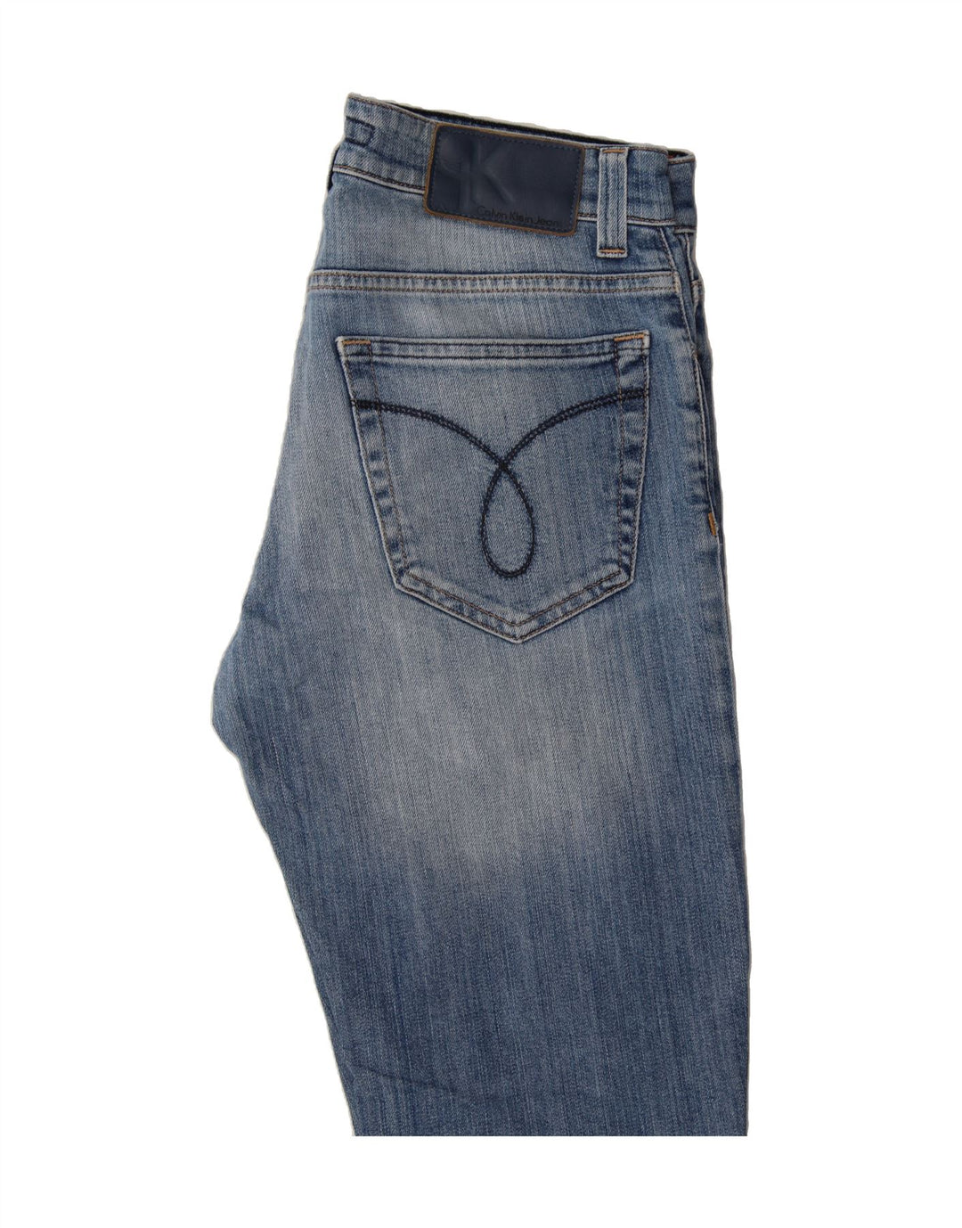 CALVIN KLEIN Mens Skinny Jeans W32 L28  Blue Vintage Calvin Klein and Second-Hand Calvin Klein from Messina Hembry 