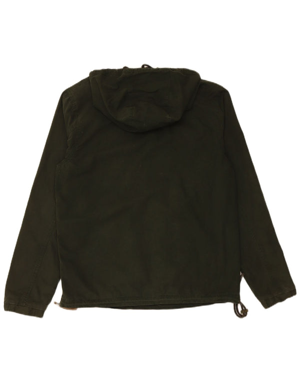 VANS Chaqueta Anorak con capucha para hombre UK 38 Medium Green