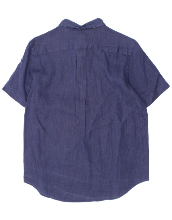 Ralph Lauren Camisa de manga corta para niños 14-15 años Grande Azul marino