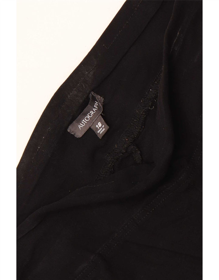 Marks & Spencer Leggings Autograph para Mujer UK 40 XL Negro
