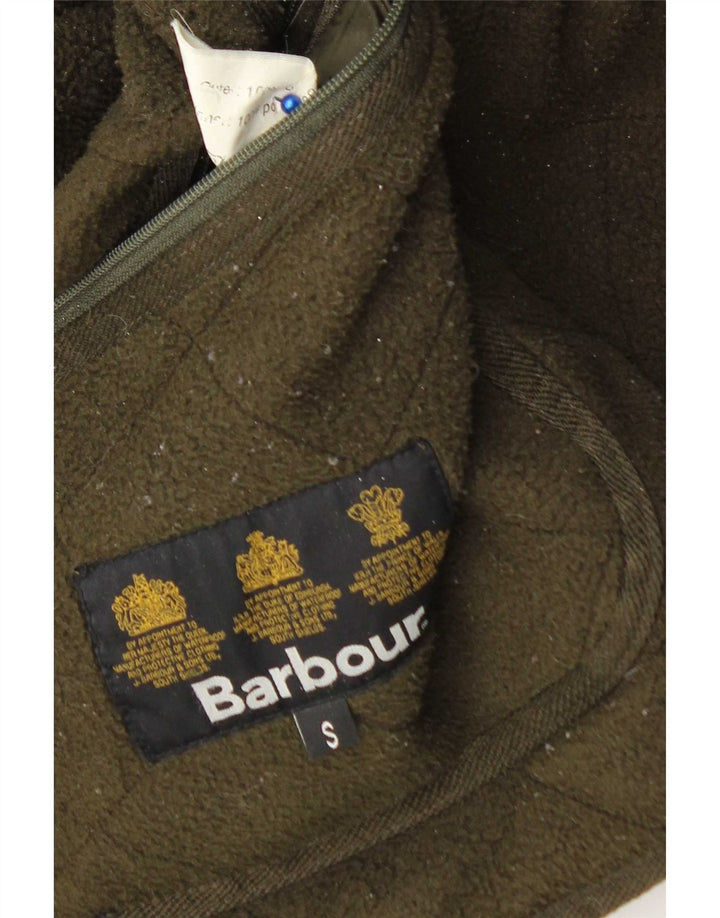 Barbour Chaqueta acolchada para hombre UK 36 Small Verde Poliamida
