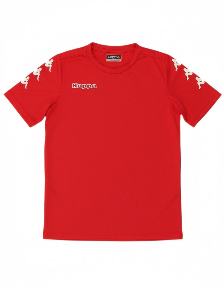 KAPPA Boys Graphic T-Shirt Top 11-12 Years Red