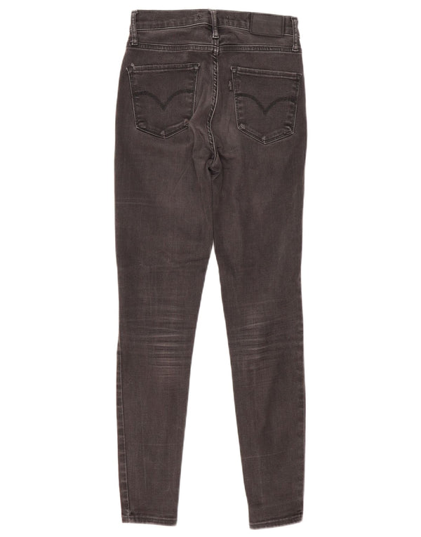 Vaqueros súper ajustados de talle alto 720 de Levi's para mujer W25 L26 Algodón gris