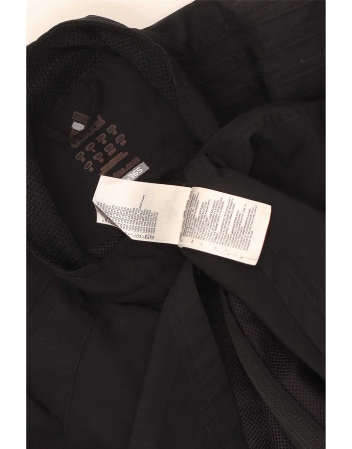 Chaqueta de chándal para mujer Adidas UK 46 Grande Poliéster negro