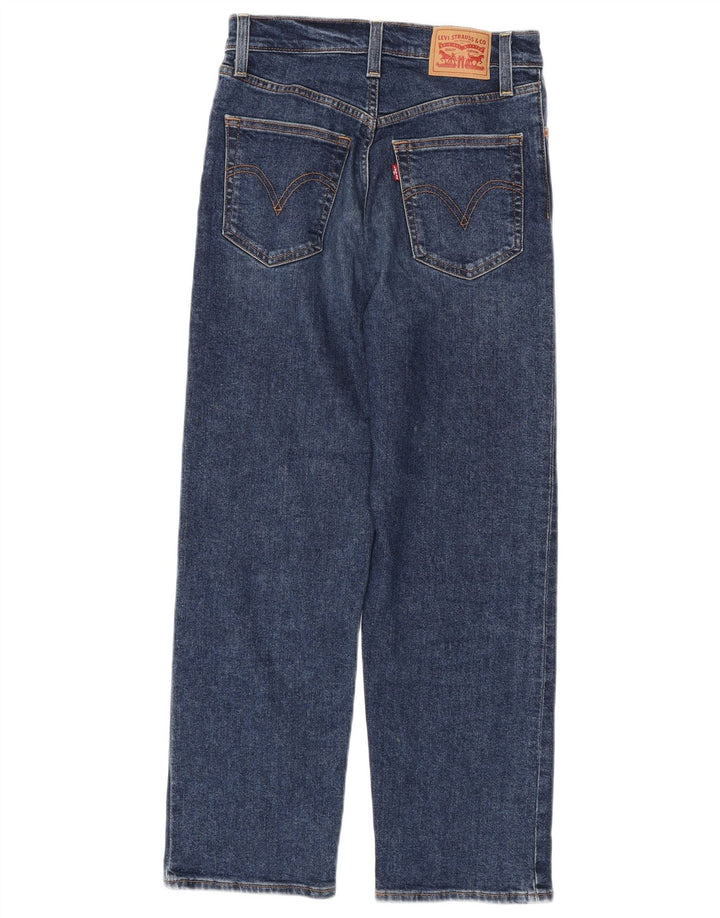 Vaqueros Levi's Mujer Ribcage Rectos W27 L27 Algodón Azul