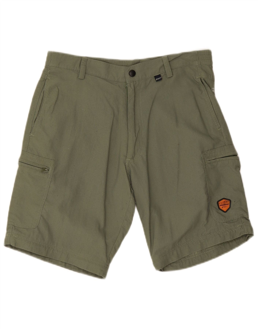 Pantalón Corto Asics Mujer Cargo Medium W28 Caqui Poliamida