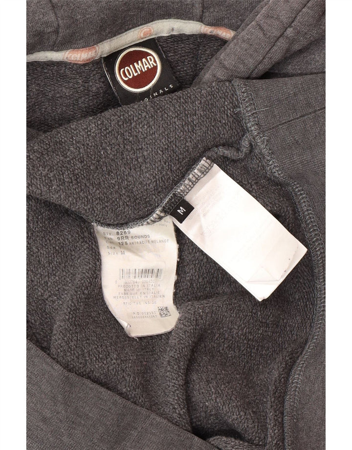 Colmar Hombre Sudadera Con Capucha Gráfica De Algodón Gris Medio