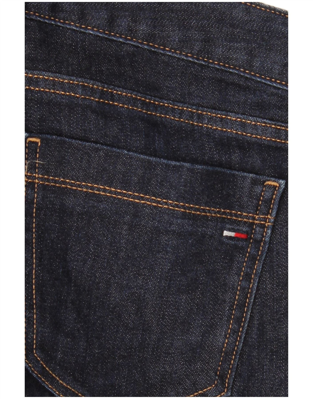Tommy Hilfiger Jeans rectos para mujer US 6 Medium W32 L30 Azul marino