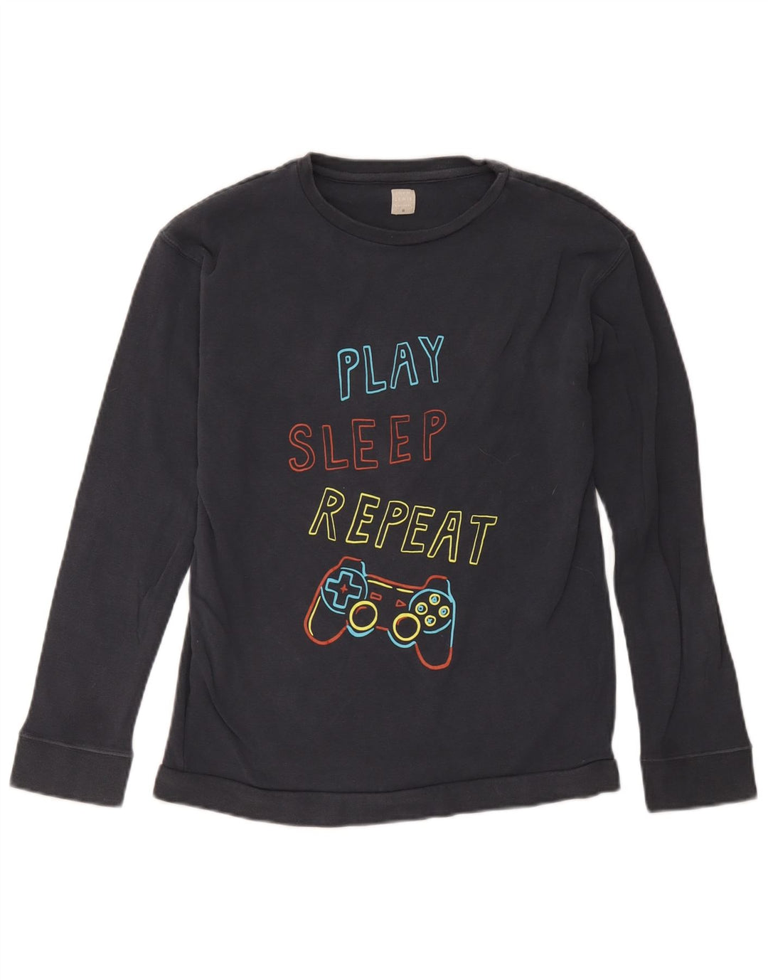 John Lewis Camiseta gráfica para niños de manga larga 12-13 años Algodón gris