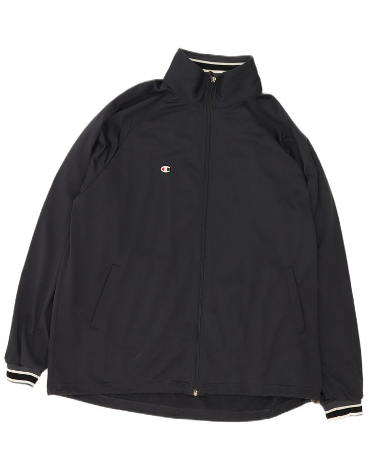 Champion Chaqueta de chándal para hombre XL Poliéster gris