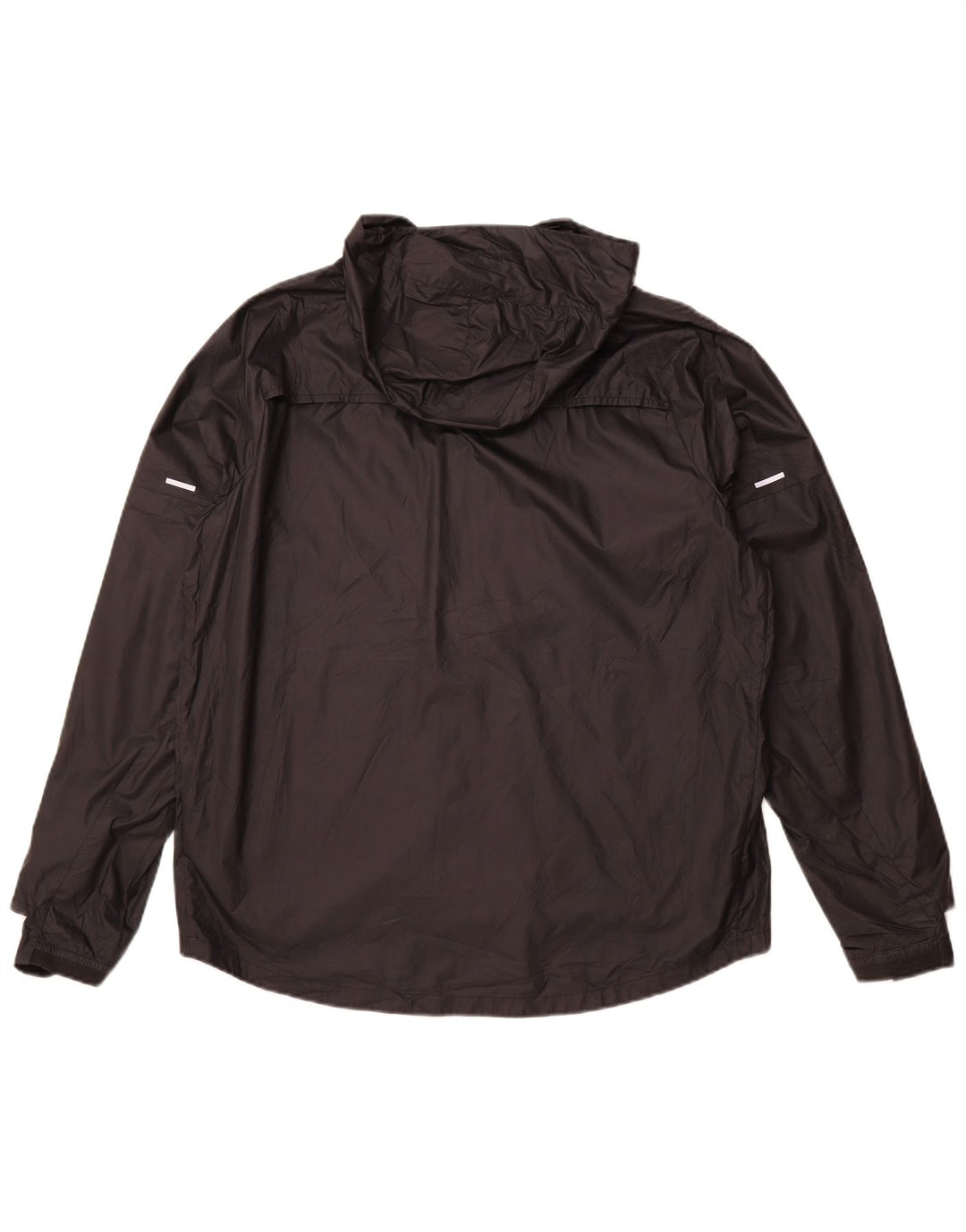 NIKE Chaqueta impermeable con capucha Storm-Fit para hombre UK 40 Large Poliéster negro