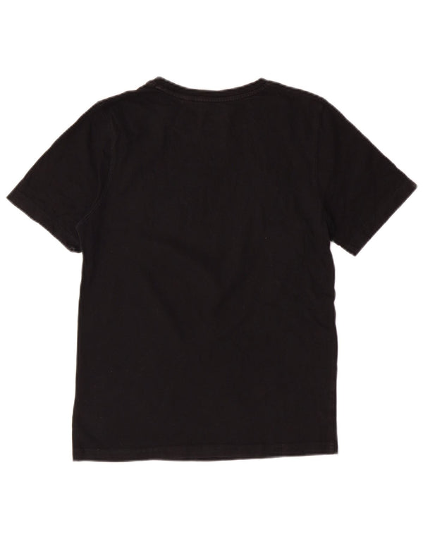 Timberland Boys Graphic T-Shirt Top 11-12 Years XS Black Cotton