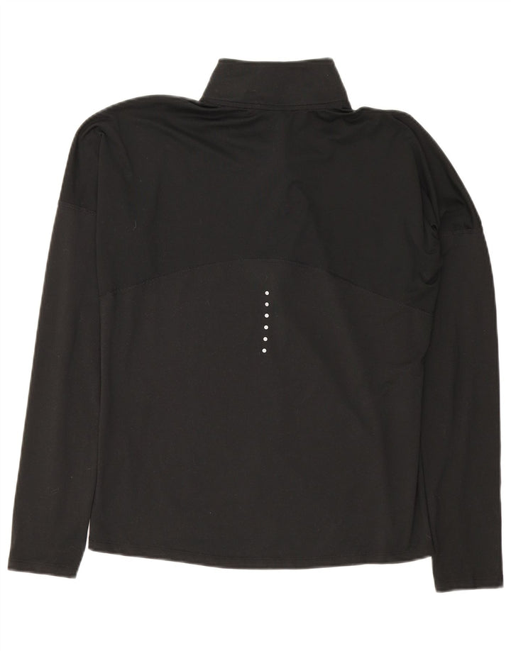 Nike Dri Fit - Chándal con cremallera y cuello para mujer, talla S, color negro