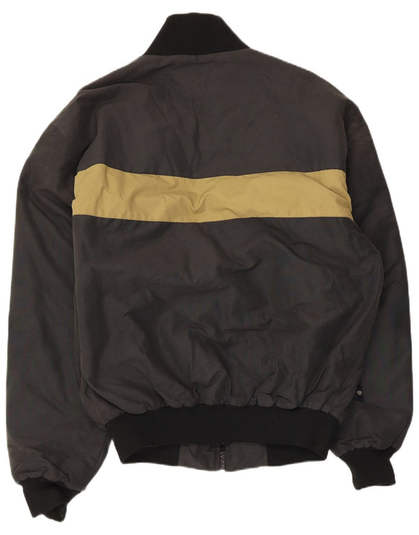 North Sails Chaqueta Bomber para Hombre UK 40 Large Algodón Color Block Negro