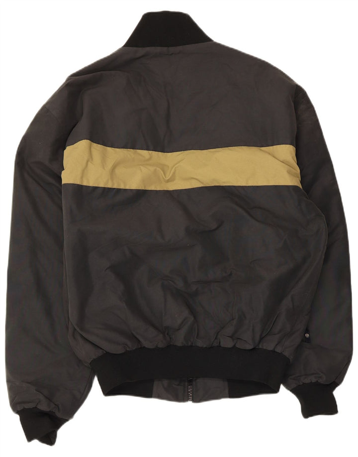 North Sails Chaqueta Bomber para Hombre UK 40 Large Algodón Color Block Negro