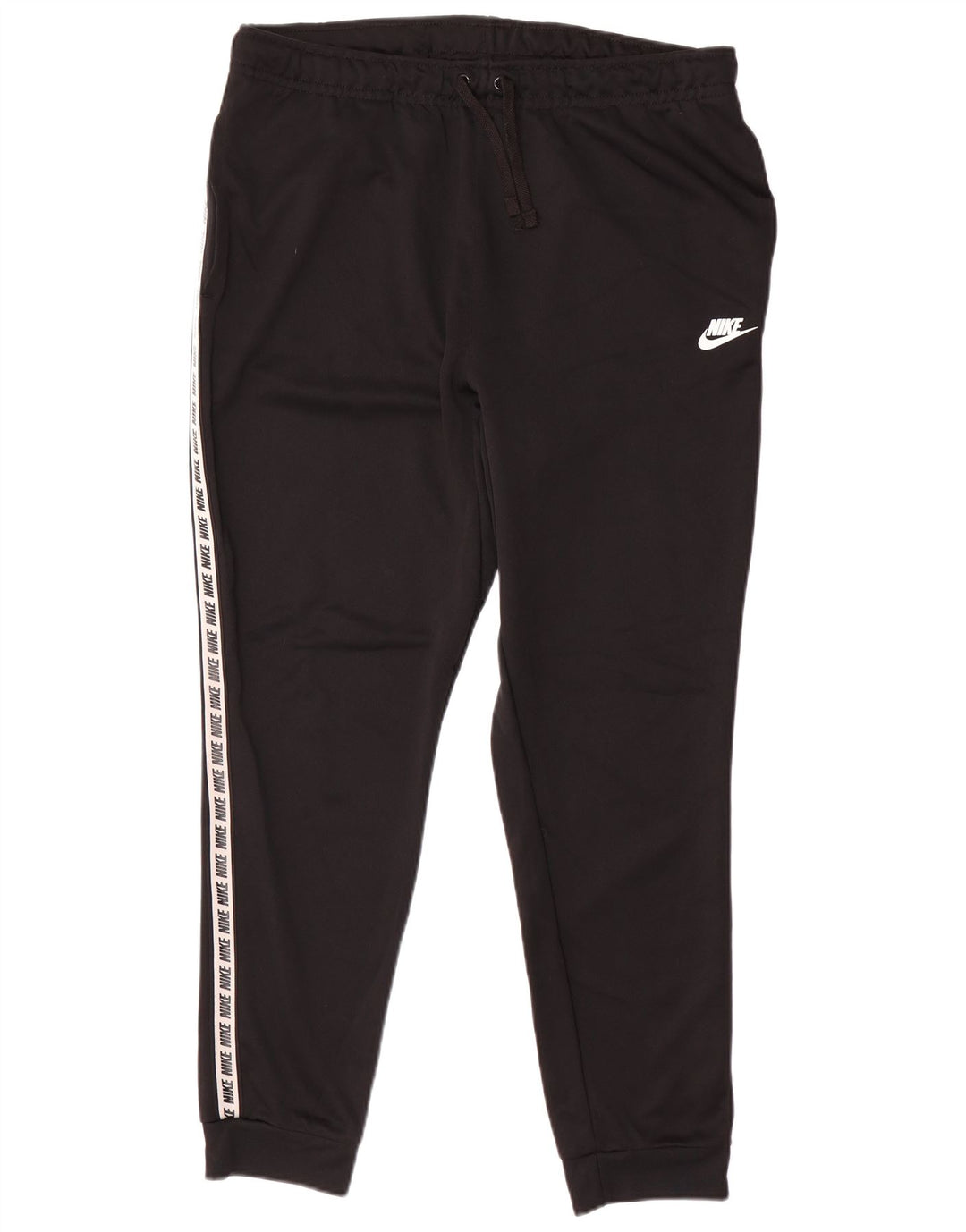NIKE Hombre Pantalones de chándal con gráfico Joggers Large Poliéster negro