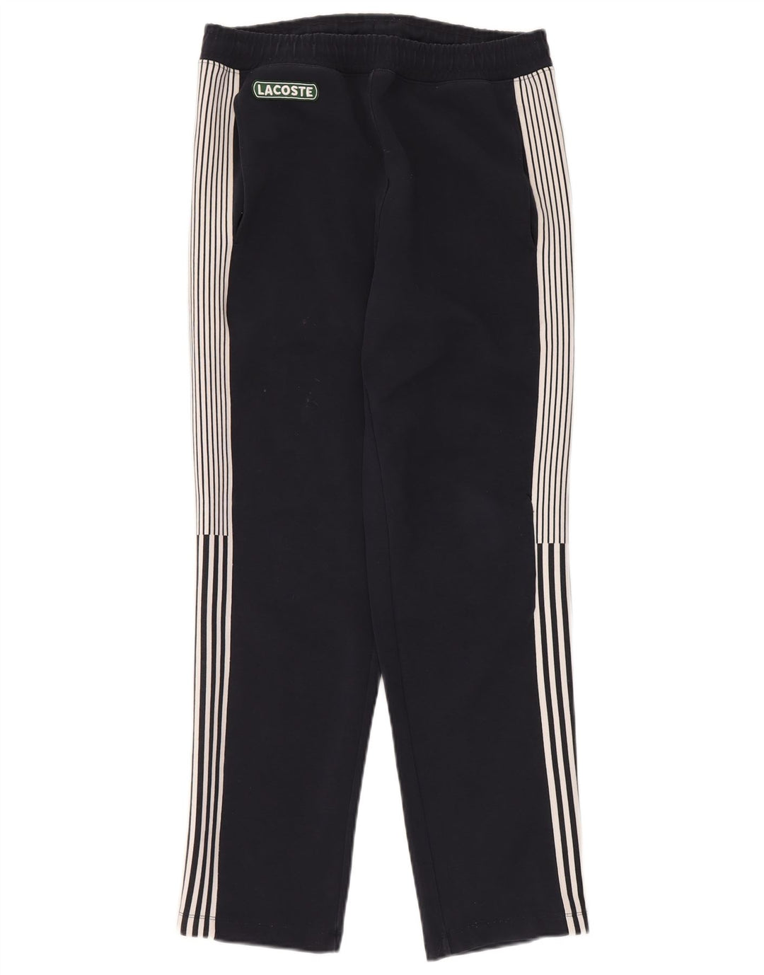 Lacoste Pantalones de chándal para hombre talla 3 pequeño algodón azul marino