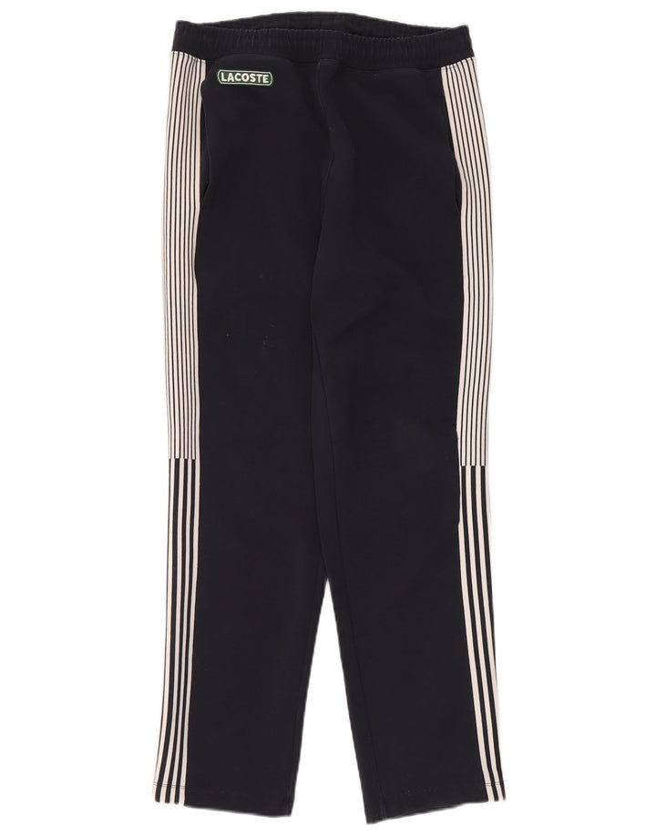 Lacoste Pantalones de chándal para hombre talla 3 pequeño algodón azul marino