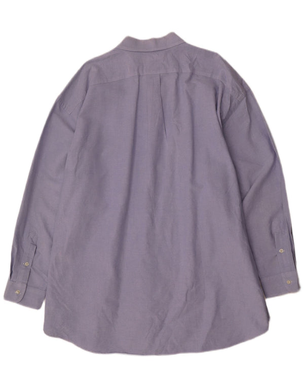 Ralph Lauren Camisa grande para hombre 4XL Algodón azul