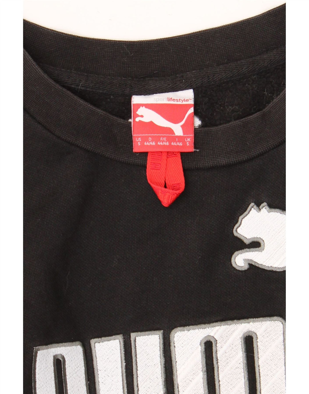 PUMA Sudadera con gráfico para Hombre, Jersey pequeño Negro