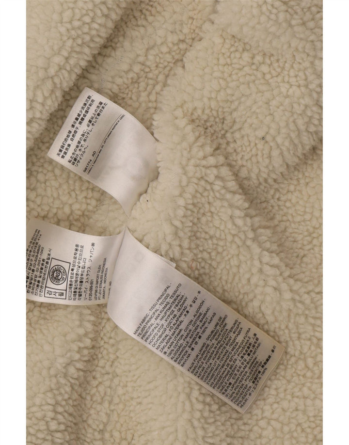 Levi's Chaqueta vaquera Sherpa para hombre Reino Unido 36 Algodón azul pequeño