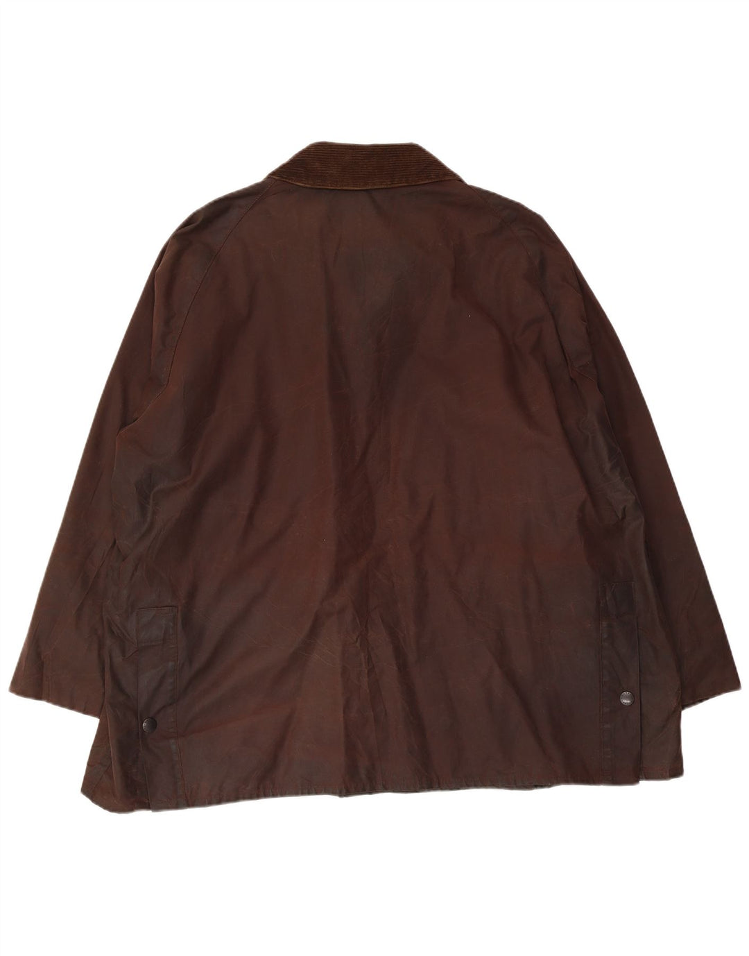 BARBOUR Chaqueta de algodón encerado Bedale para hombre Talla 52 2XL Algodón marrón
