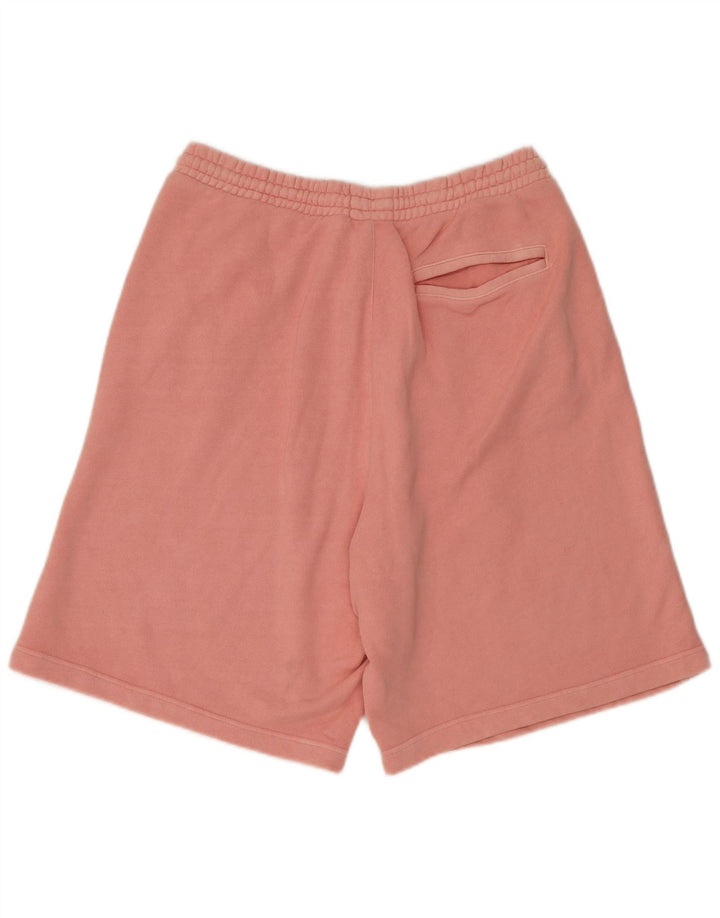 Reebok - Pantalones cortos deportivos para hombre, talla grande, algodón rosa