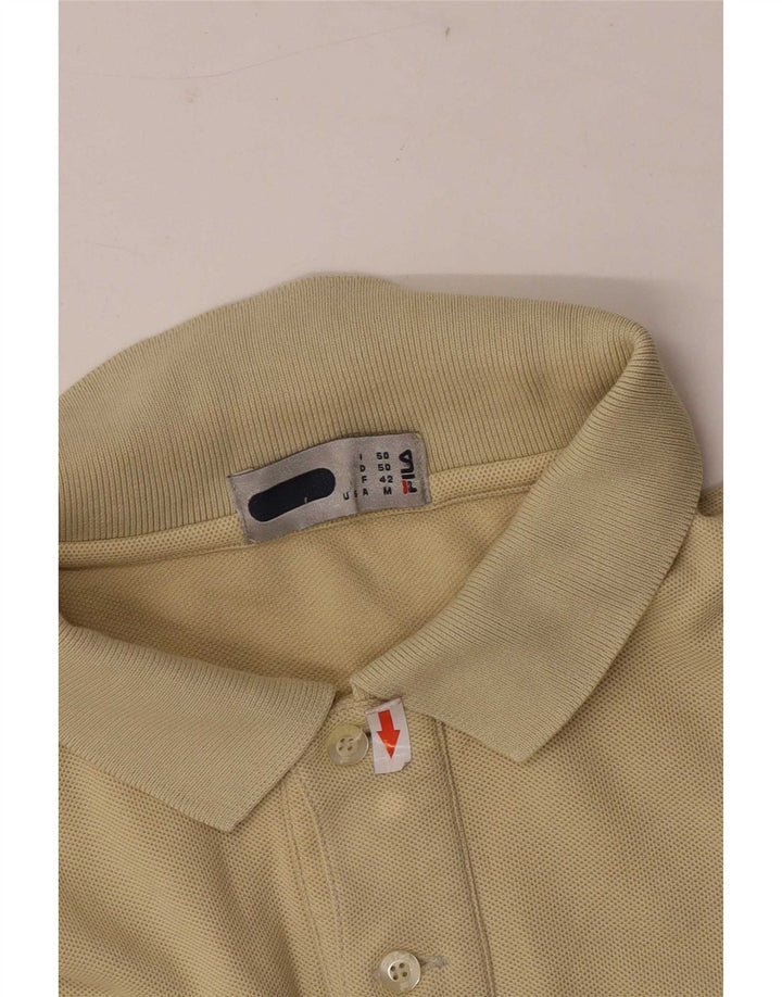 Polo Fila Hombre IT 50 Algodón Beige Medio