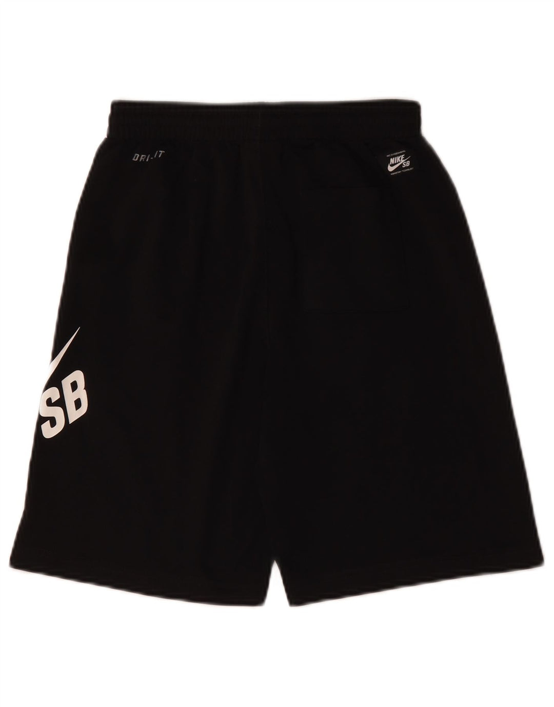 Nike Pantalones cortos deportivos con gráficos para niños 12-13 años Grande Poliéster negro