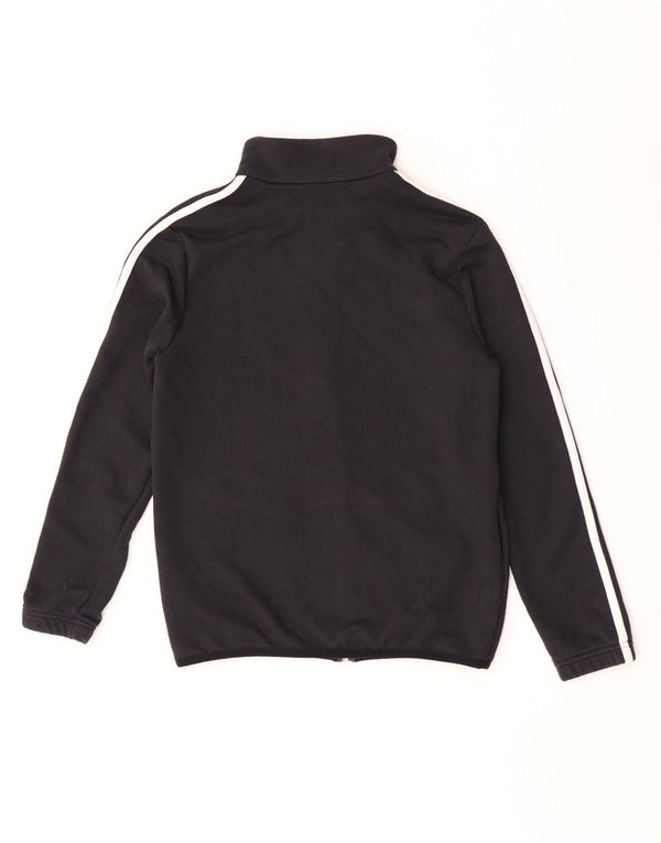 Adidas - Chándal para niño, chaqueta superior, 11-12 años, algodón negro