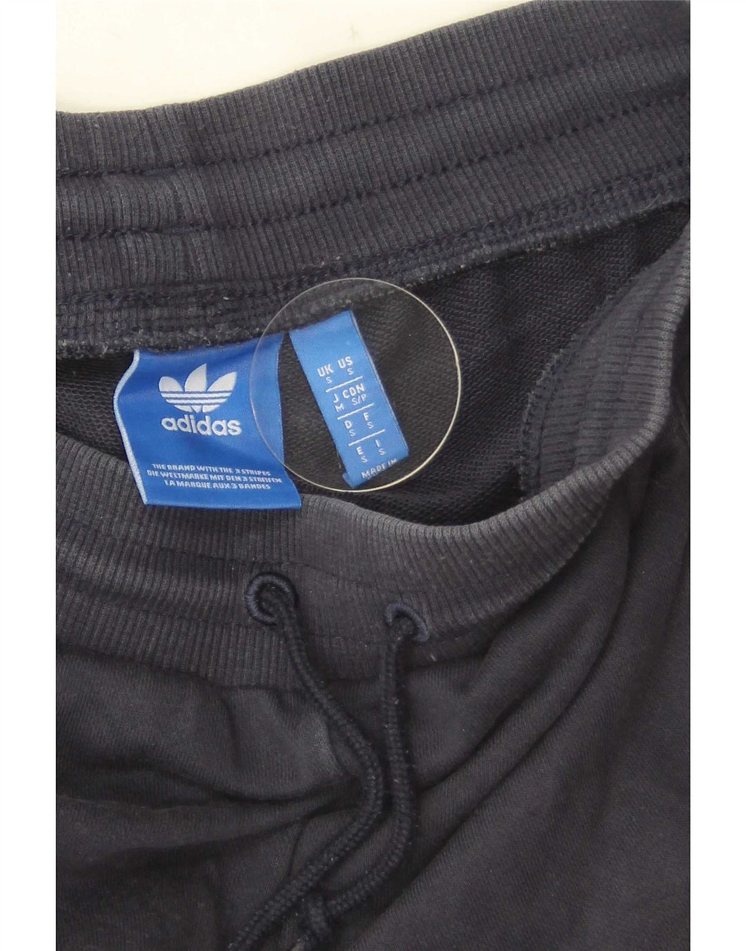 Adidas Hombre Pantalones De Chándal Joggers Small Azul Marino