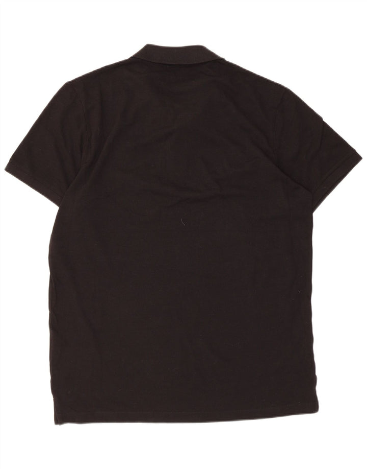 Polo Jack & Jones para hombre de algodón negro grande
