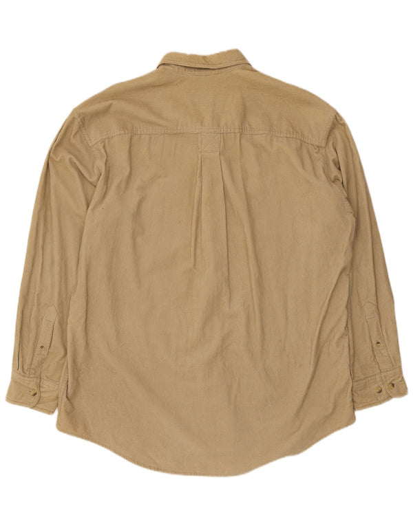 Timberland Camisa De Pana Para Hombre Algodón Beige Medio