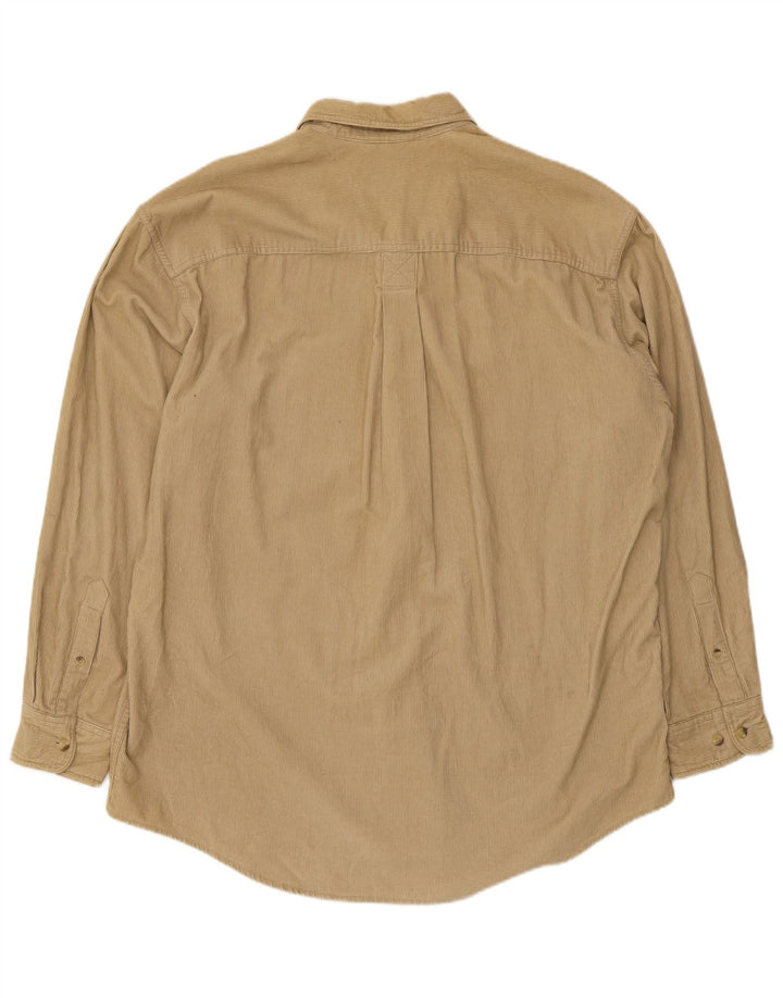 Timberland Camisa De Pana Para Hombre Algodón Beige Medio