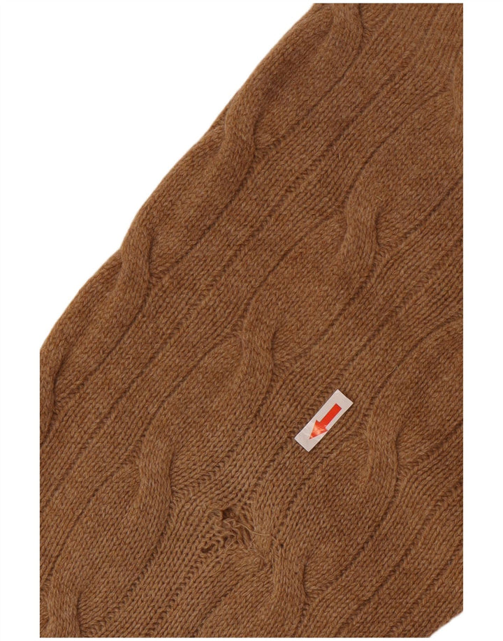 Benetton Jersey De Cuello Vuelto Para Hombre 2XL Marrón