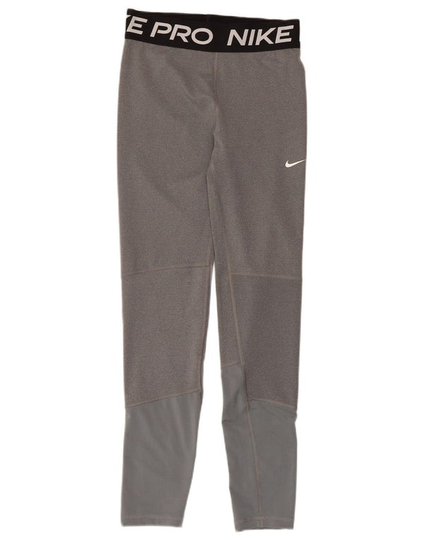 Nike Leggings gráficos para niñas 13-14 años XL Gris Colorblock Algodón
