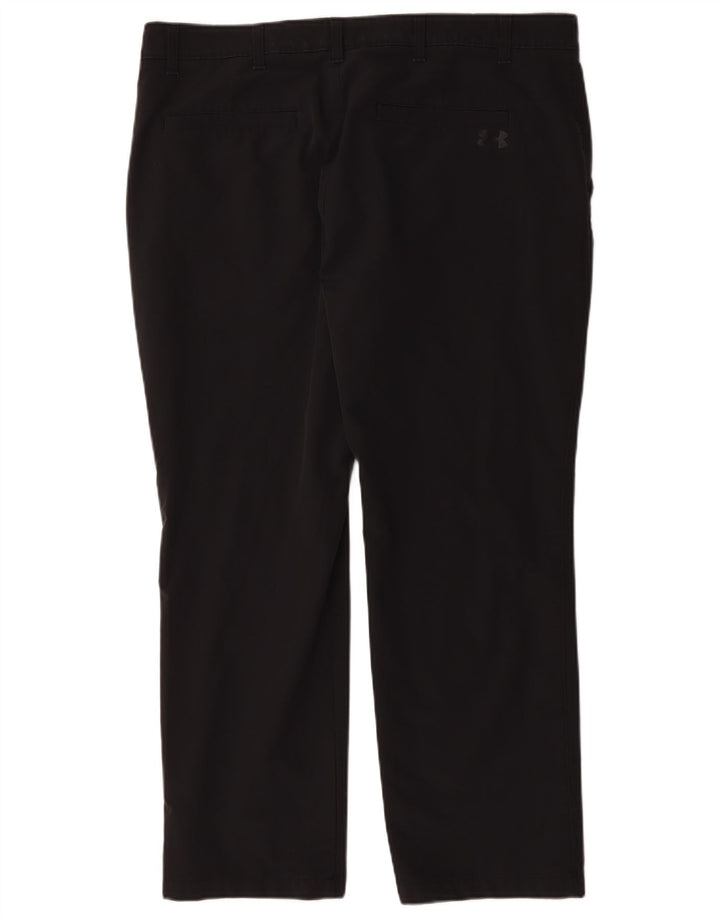 Under Armour Pantalón chino regular para hombre W40 L30 Negro
