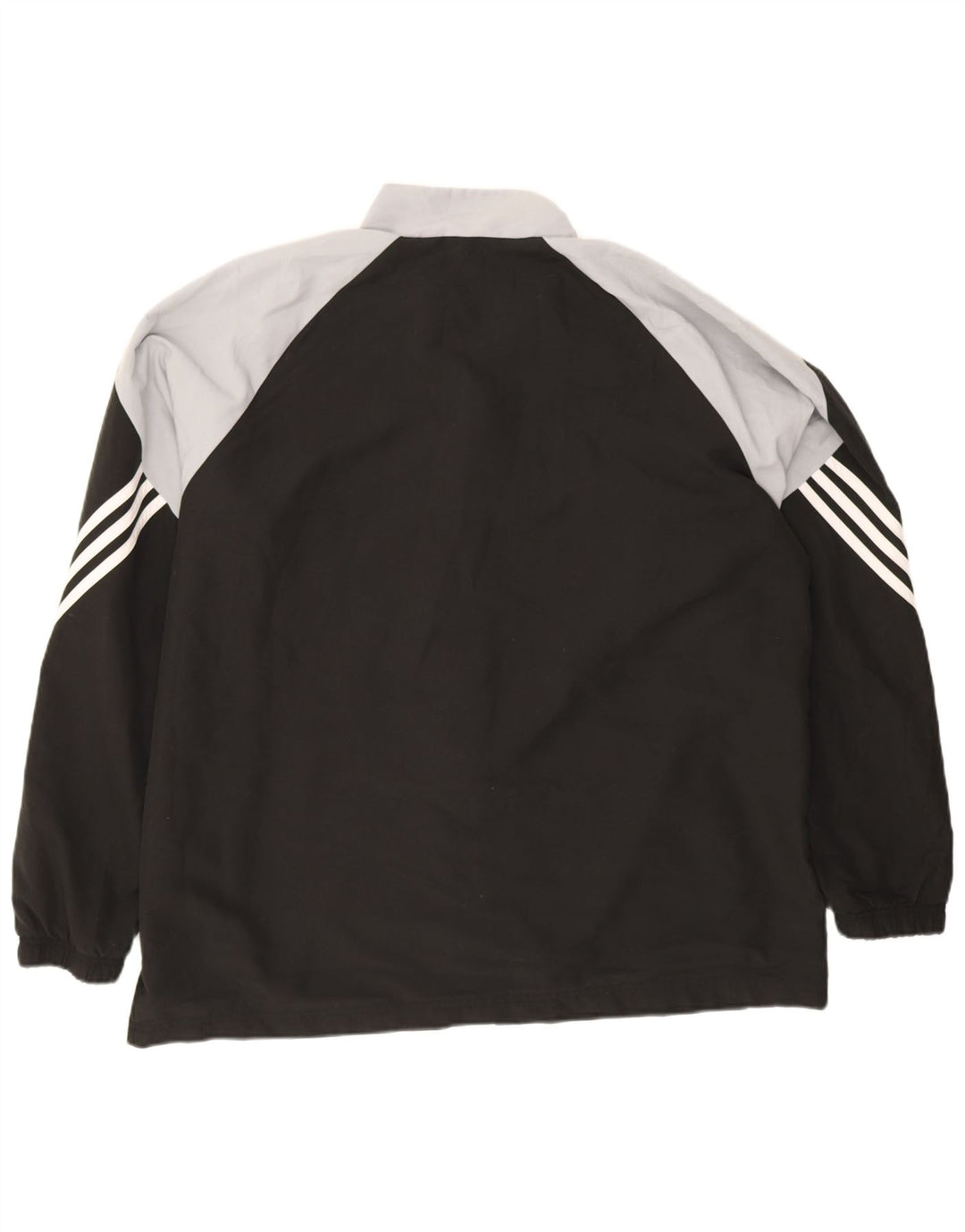 Adidas Hombre Chándal Top Chaqueta 2XL Negro Colorblock Poliéster Deportes